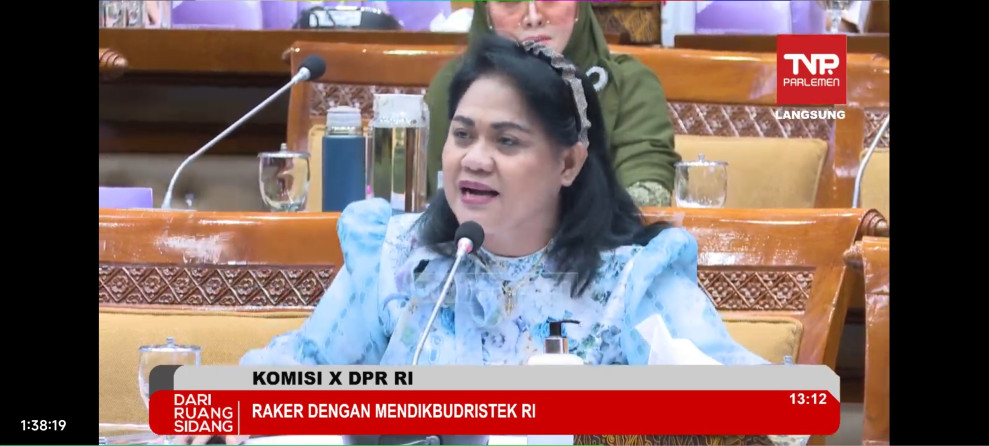 Anggota Komisi X DPR RI, Anita Jacoba Gah, Ungkap Kekecewaan Terhadap Kemendikbud