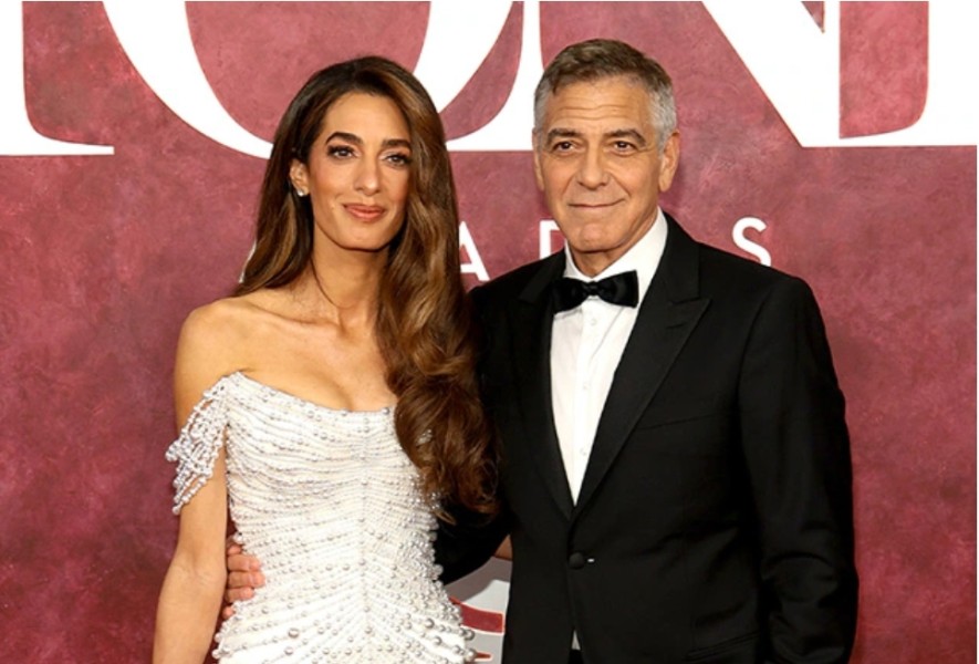 George Clooney Bagikan Cerita Lucu tentang Anak Kembarnya di Karpet Merah Tony Awards 2025