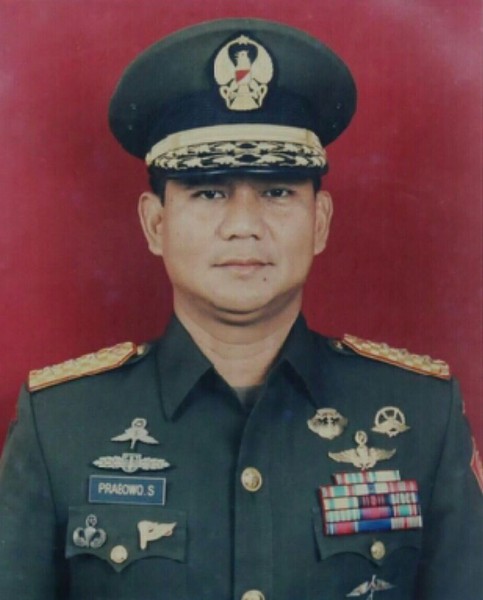 Karier Militer Prabowo Subianto