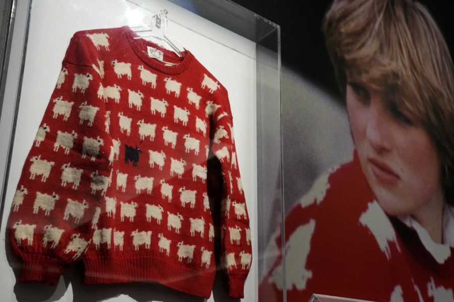 Sweater Domba Ikonis Putri Diana Diperkirakan Akan Dilelang dengan Harga Setidaknya $50.000