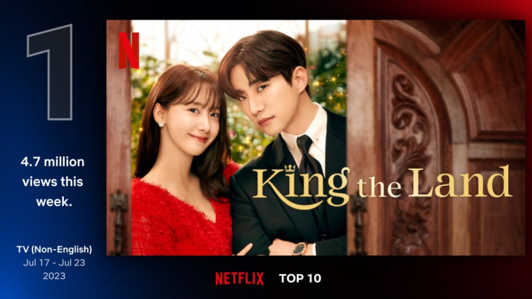 King the Land' Raih Posisi Puncak sebagai 'Global Non-English TV Series' di Netflix