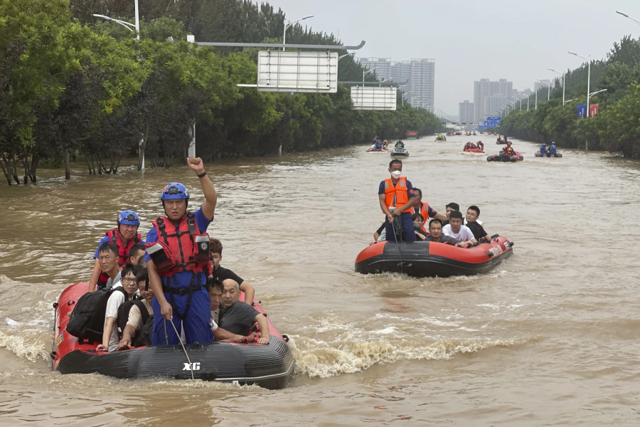 Rekaman Curah Hujan Terberat dalam 140 Tahun di Beijing, Banjir Parah dan 21 Orang Tewas