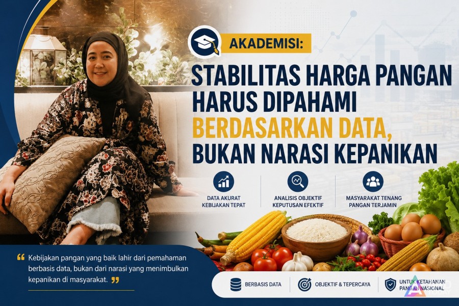 Akademisi Ajak Masyarakat Bijak Menyikapi Informasi Pangan Berbasis Data