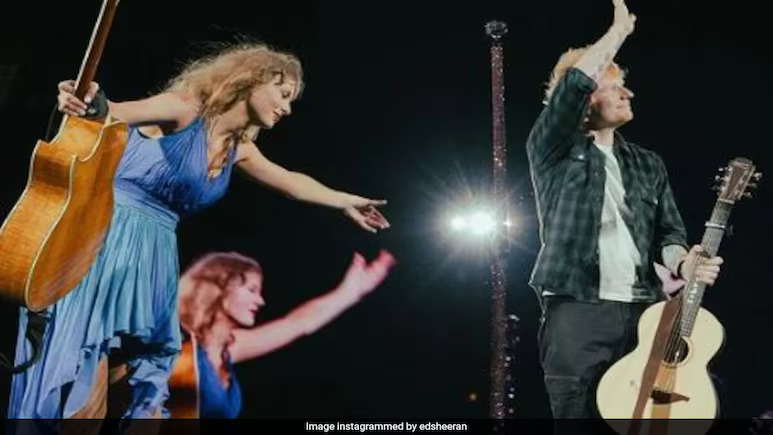 Ed Sheeran Menggembirakan Penggemar Swifties di Konser London Era-Tour