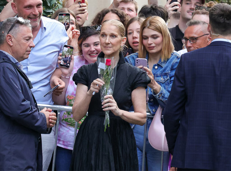 Celine Dion Tiba di Paris Menjelang Penampilan di Upacara Pembukaan Olimpiade 2024