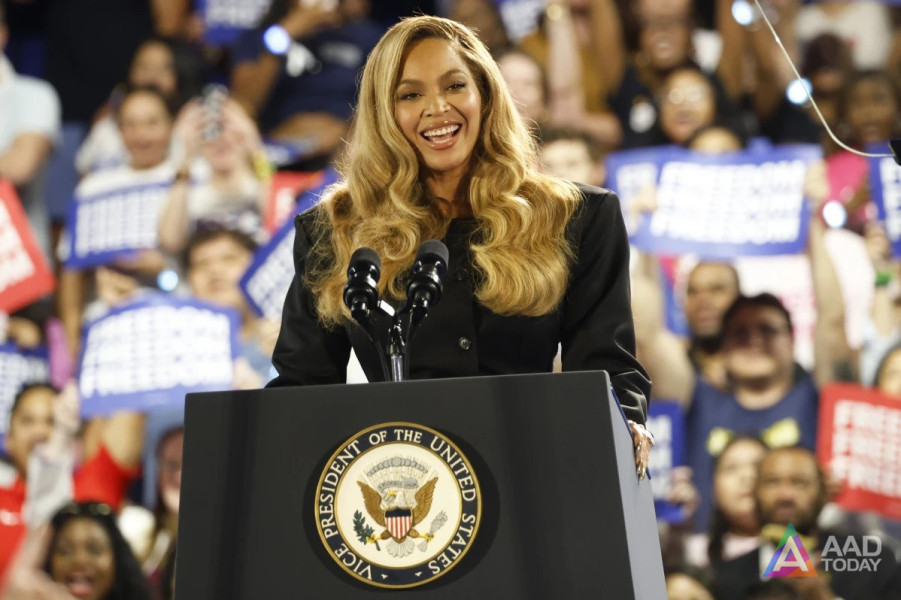 Beyonce Dukung Kamala Harris dalam Pidato Penuh Sukacita di Houston: 'Saya Hadir Sebagai Seorang Ibu'